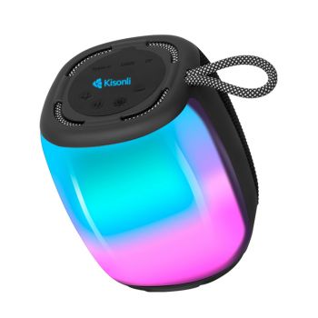 Speaker Kisonli Q18, Bluetooth, USB, SD, FM, AUX, Black 