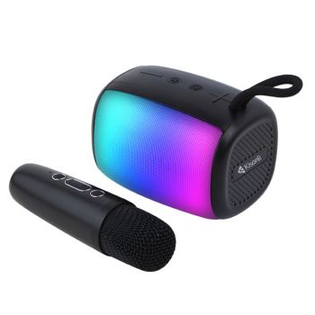 Speaker Kisonli G20, Bluetooth, Karaoke, USB, SD, FM, AUX, Black 