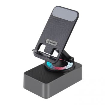 Тонколона with phone stand Kisonli M1 Plus, Bluetooth, USB, RGB, Different colors - 22273