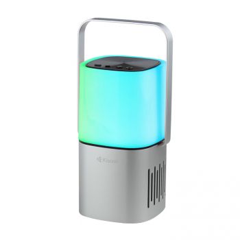 Тонколона Kisonli Q6 Plus, Bluetooth, AUX, SD, FM, RGB, Silver - 22282