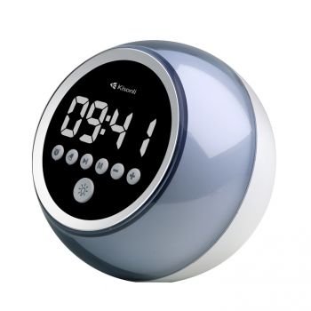 Тонколона Kisonli Q6C, Bluetooth, SD, FM, RGB, White - 22283