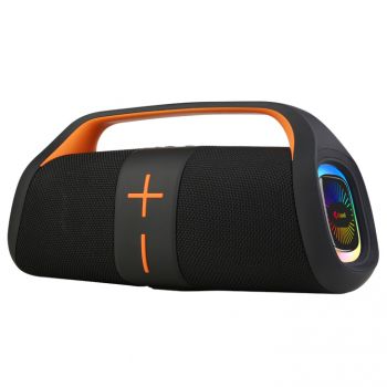 Тонколона Kisonli К12, Bluetooth, USB, SD, AUX, RGB, Black - 22294