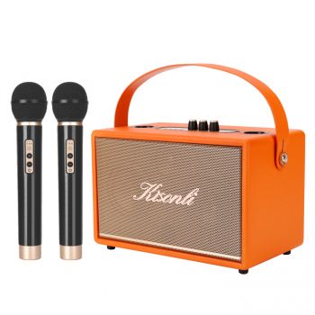 Тонколона Kisonli G108, Karaoke, Bluetooth, USB, SD, AUX, Different colors - 22306