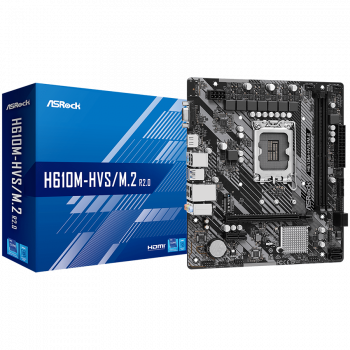 Дънна платка ASROCK H610M-HVS/M.2 R2.0