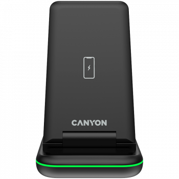 Безжично зарядно CANYON WS- 304 Foldable 3in1 Wireless charger