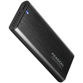 Адаптер Axagon External USB-C 3.2 Gen 2 metal box for M.2 NVMe & SATA SSD disks. Screwless.