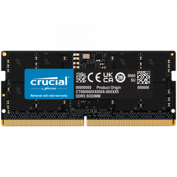 Памет за лаптоп CRUCIAL DDR5 SDRAM, 16 GB, 5600MHz(PC5-44800)
