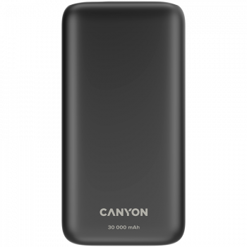 Зарядно устройство CANYON Power bank 30000mAh Li-poly battery