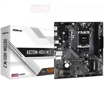 Дънна платка ASROCK A620M-HDV/M.2