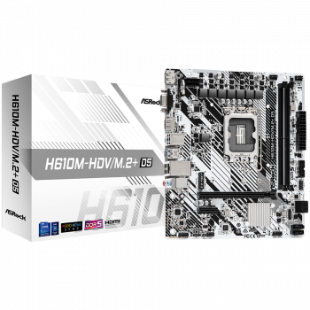 Дънна платка ASROCK MB INTEL H610, 2DDR5