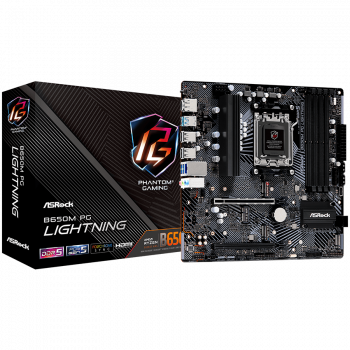 Дънна платка ASROCK B650M PG LIGHTNING