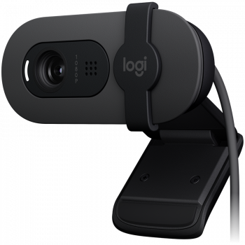 Уеб камера LOGITECH Brio Webcam 105 Full HD 1080p - GRAPHITE - USB