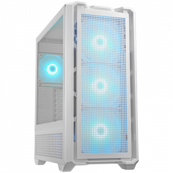 Кутия за компютър COUGAR GAMING COUGAR MX600 PC Case, Mid Tower, White