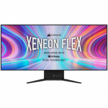 Монитор Corsair XENEON FLEX 45WQHD240 45-Inch OLED (3440 x1440), 240Hz Refresh Rate, Bendable Gaming...