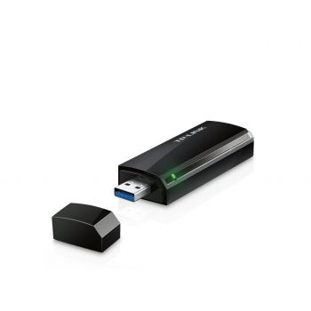 Безжичен адаптер TP-LINK Archer T4U, AC 1300, Dual band, USB 3.0, вградена антена