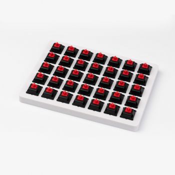 Суичове за механична клавиатура Keychron Cherry MX, Red, Switch Set 35 броя