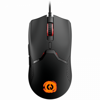 Геймърска мишка CANYON Carver GM-116,  6keys Gaming wired mouse, A603EP sensor, DPI up to 3600, rubber coating on panel, Huano 1million switch, 1.65M PVC cable, ABS material. size: 130*69*38mm, weight: 105g, Black