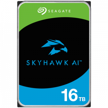 Твърд диск за DVR SEAGATE HDD SkyHawk AI  (3.5"/16TB/SATA 6Gb/s/7200rpm)
