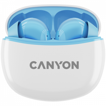 Слушалки CANYON headset TWS-5 Blue
