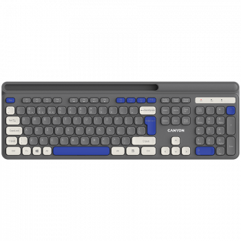 Клавиатура CANYON keyboard HKB-W03 AAA Wireless Grey