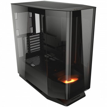 Кутия за компютър COUGAR GAMING COUGAR | FV270 Black | PC Case | Mid tower / Tempered, Curved Glass ...