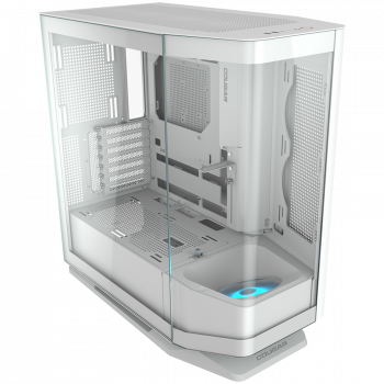 Кутия за компютър COUGAR GAMING COUGAR | FV270 White | PC Case | Mid tower / Tempered, Curved Glass ...