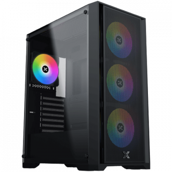 Кутия за компютър XIGMATEK Gaming X II, EN42850, BK, EATX, U3x1 & U2x2, Front Mesh Grill & Left TG, ...