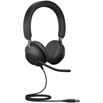Слушалки JABRA EVOLVE2 40 SE, USB-A, MS Stereo