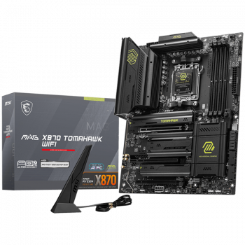 Дънна платка MSI MAG X870 TOMAHAWK WIFI, ATX,Socket AM5, AMD Tyzen 9000, Dual Channel DDR5 up to ...