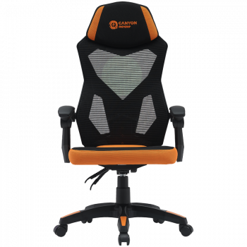 Геймърски стол CANYON gaming chair Wave MCH02 Mesh Black Orange
