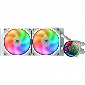 Охладител COUGAR GAMING COUGAR POSEIDON ELITE ARGB 240 White AiO Liquid Watercooling