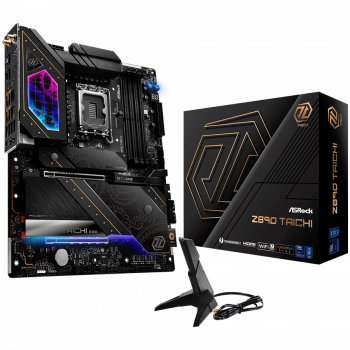 Дънна платка ASROCK MB Desktop Z890 Taichi, S1851, 4x DDR5, 1x PCIe 5.0 x16, 1x PCIe 4.0 x4, 1x ...