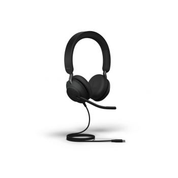 Jabra Evolve2 40 SE, USB-C, MS Stereo слушалка с микрофон