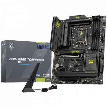 Дънна платка MSI MAG B860 TOMAHAWK WIFI, ATX, LGA 1851, 4x DDR5 Dual Channel DDR5 up to 9200(OC)MHz...