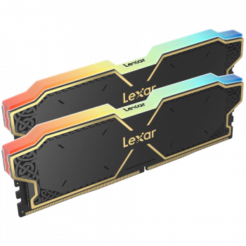 Памет за настолен компютър LEXAR 32GB Kit (2x16GB) THOR DDR5 6000 CL38 1.3V Memory with heatsink and...