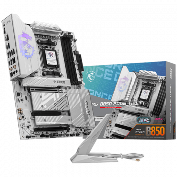 Дънна платка MSI MPG B850 EDGE TI WIFI, ATX, Socket AM5, 4x DDR5 Dual Channel DDR5 up to 8400(OC)MHz...