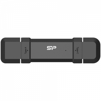 USB Флаш памет Silicon Power DS72 2TB USB Type-A and USB Type-C 3.2 Gen 2 Black