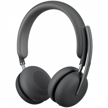 Слушалки LOGITECH Zone Wireless 2 Headset Teams (native Bluetooth) - GRAPHITE,TEAMS - BT - N/A - ...