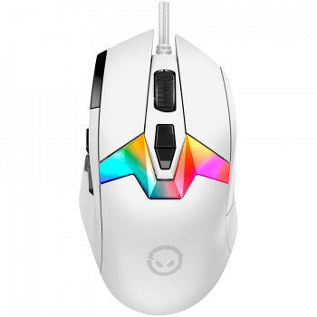Геймърска мишка LORGAR MSP80, 8000 Hz Gaming Mouse Pro, White