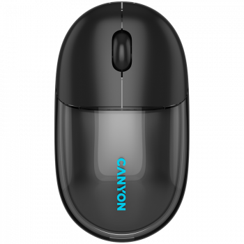 Мишка CANYON mouse OnClick 24 BT/ Wireless Transparent/Black