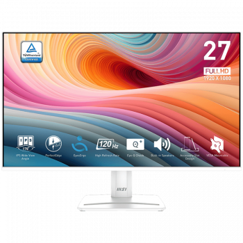 Монитор MSI PRO MP275W E2 Professional Business Monitor, 27" 120Hz, FHD (1920x1080) 16:9, IPS Anti-...