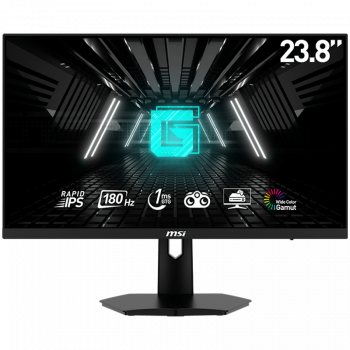Монитор MSI G244F E2 Gaming Monitor, 23.8" 180Hz, FHD (1920x1080) 16:9, Rapid IPS Anti-glare, 1ms, ...