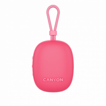 Bluetooth тонколони CANYON speaker OnMove 12 IPX7 TWS 5W Pink