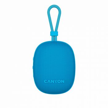 Bluetooth тонколони CANYON speaker OnMove 12 IPX7 TWS 5W Blue