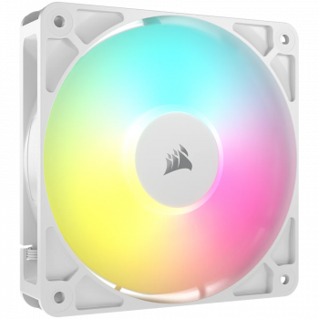 Вентилатор Corsair RS120 ARGB White, 120mm ARGB Fan, Single Pack