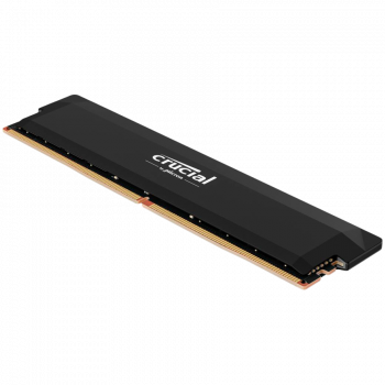 Памет за настолен компютър Crucial Pro OC 32GB DDR5-6400 UDIMM CL40 Black