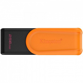 USB Флаш памет Kingston  256GB Portable USB 3.2 Gen 1 DataTraveler Exodia S (Black/Orange)