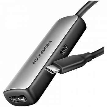 Артикул AXAGON RVC-HI8KPD USB-C - HDMI 2.1 adapter, 8K/60Hz, 4K/144Hz, HDR10+, PD 100W