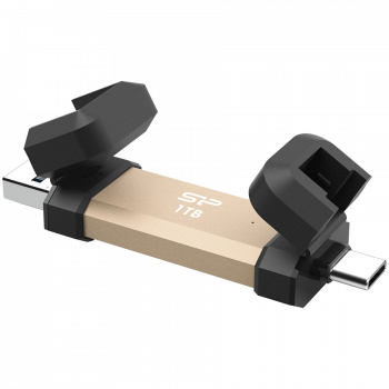 SSD външен Silicon Power UC3S72 1TB, USB3.2 Gen2,DS72,Gold