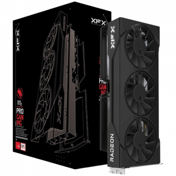 Видео карта XFX Swift AMD Radeon RX 9060 XT OC Triple Fan 16GB GDDR6 128-bit HDMI 2x DP